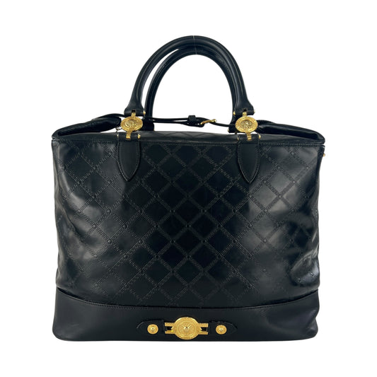 Versace Vintage Sunburst Weekender Bag