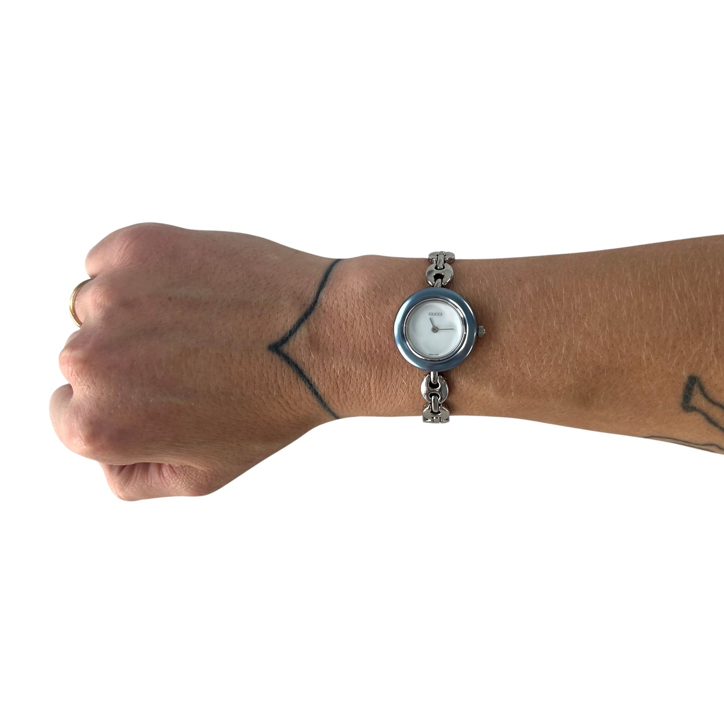 Gucci Vintage Mariner Interchangeable Bezel Watch