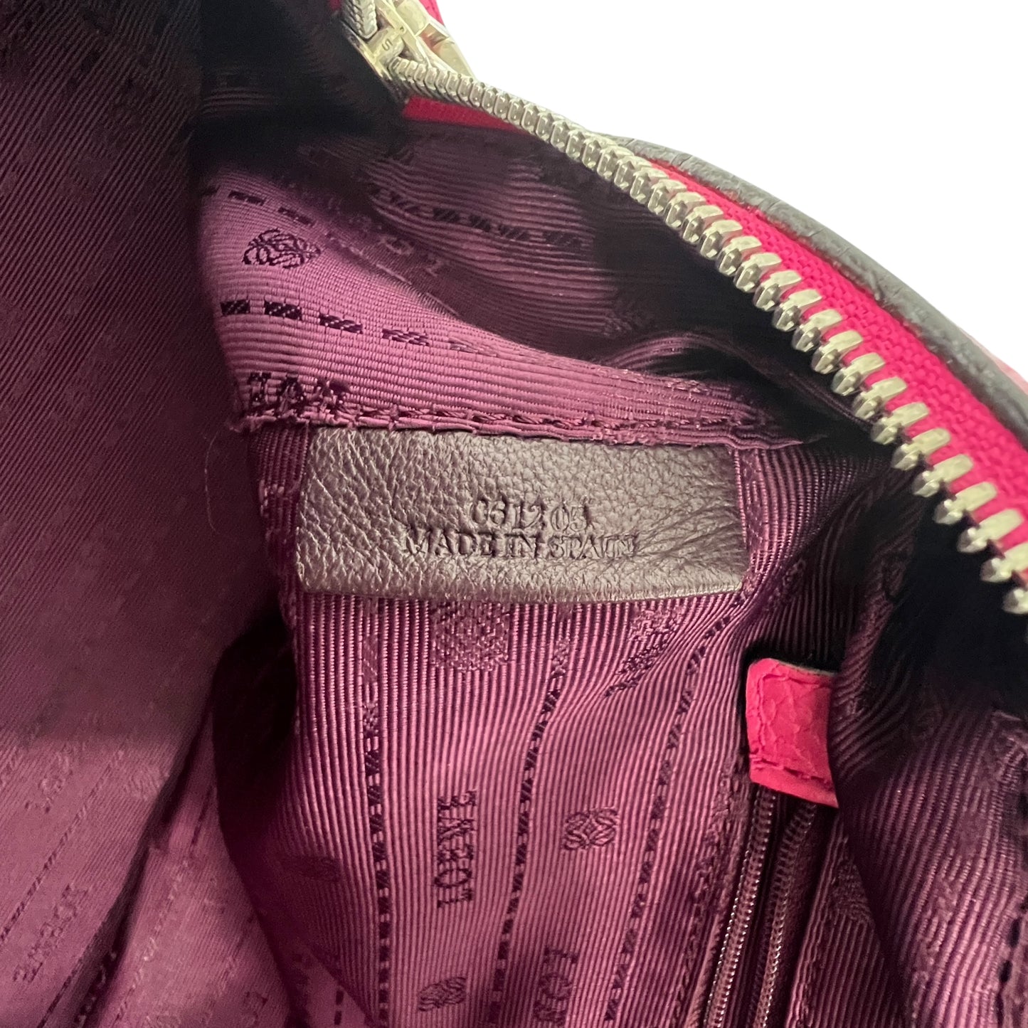 Loewe Anagram Leather Handbag