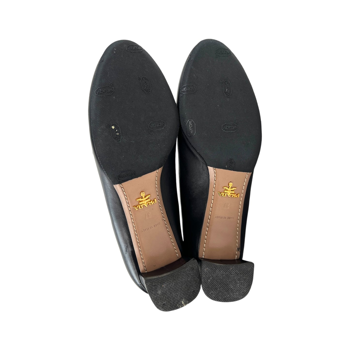 Prada Leather Bow Pumps