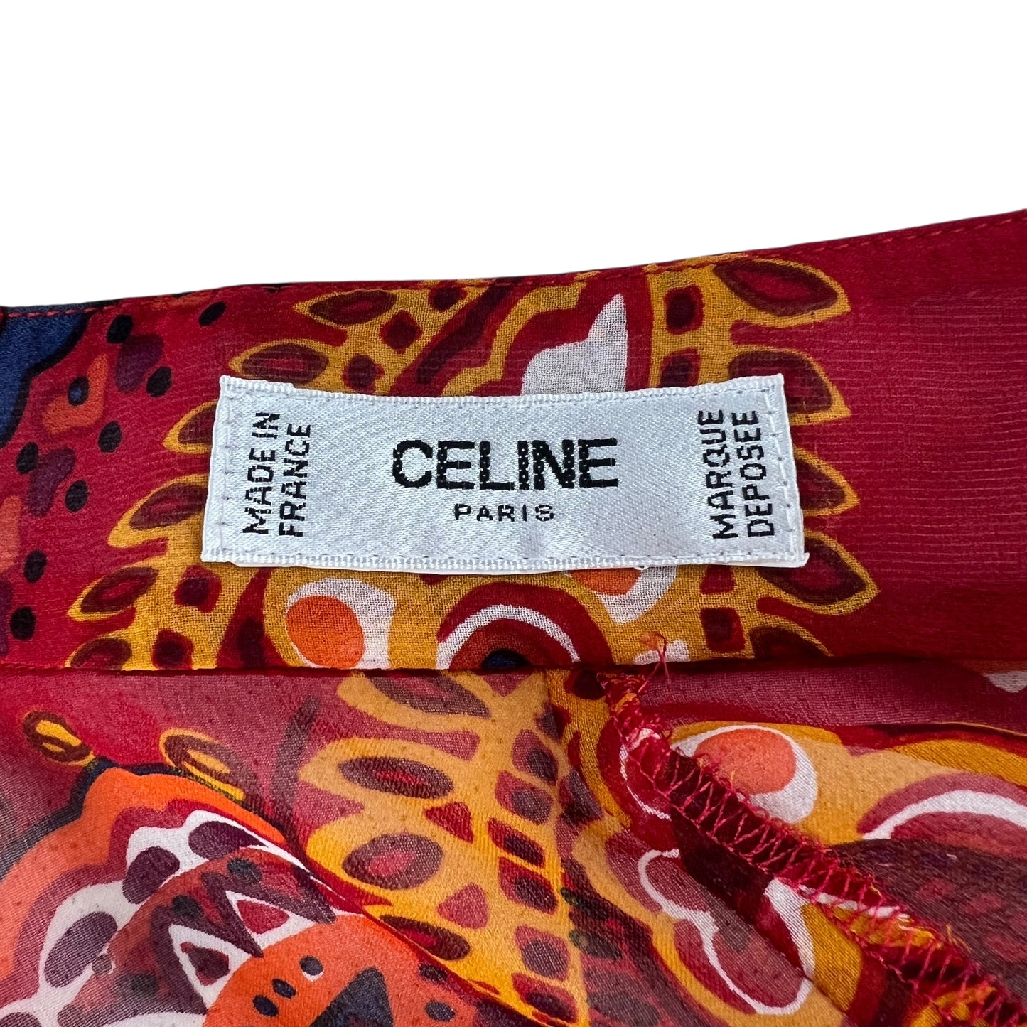 Celine Sheer Paisley Blouse