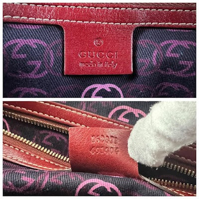 Gucci Leather Two-Way Bag