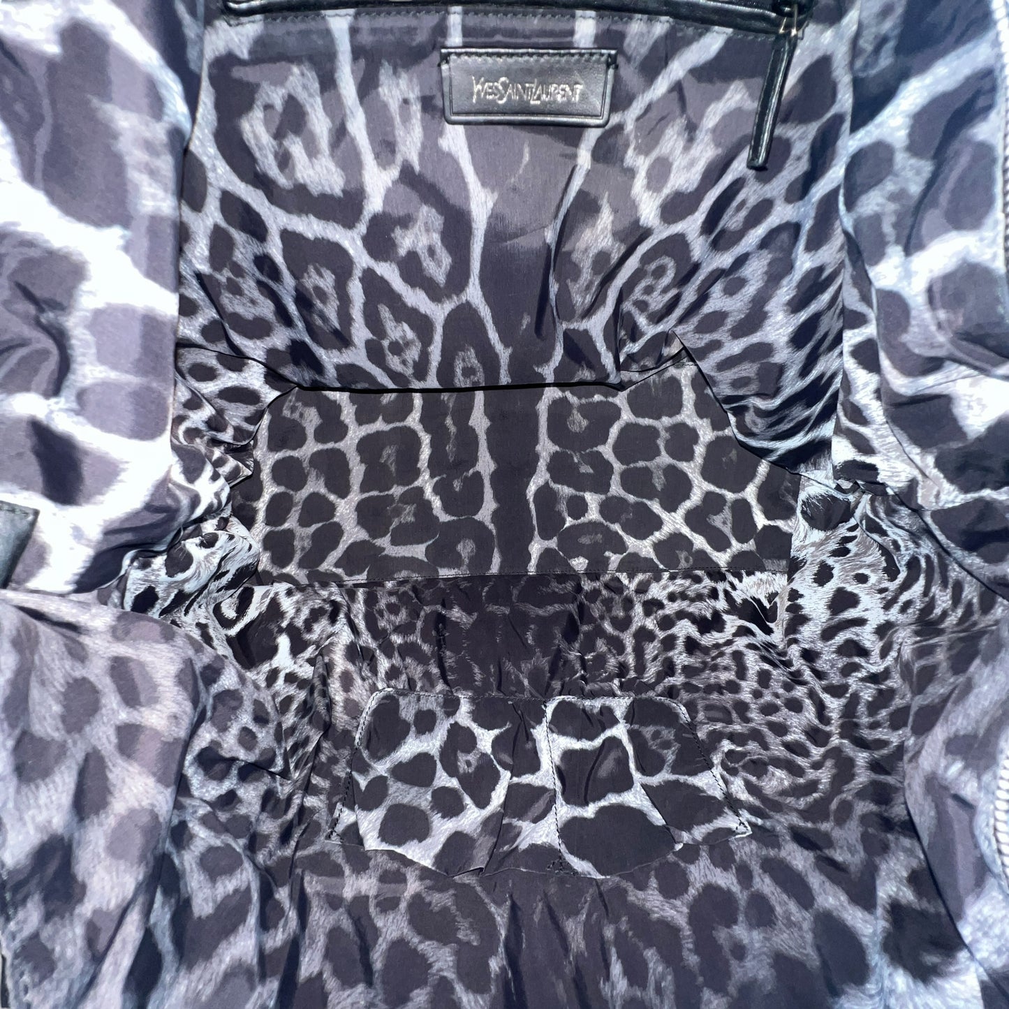 YSL Vintage Leather Boston Bag