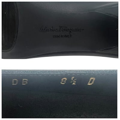 Ferragamo Leather Kitten Heels