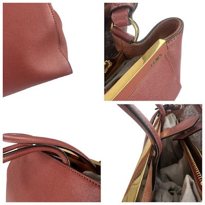 Fendi 2Jour Leather Two-Way Bag
