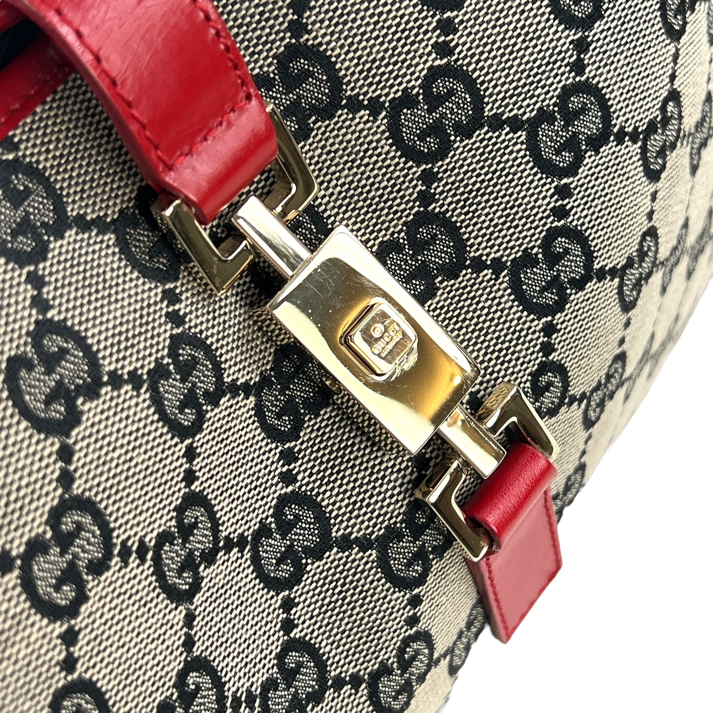 Gucci Monogram Jackie Shoulder Bag
