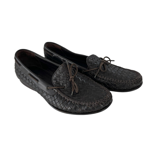 Bottega Veneta Intrecciato Leather Loafers