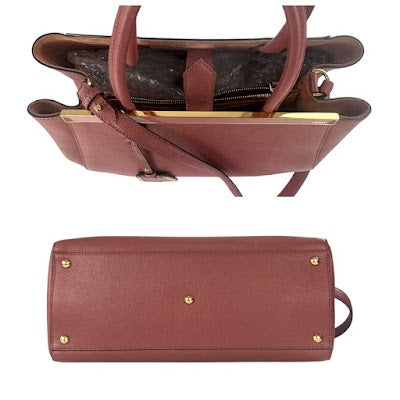 Fendi 2Jour Leather Two-Way Bag