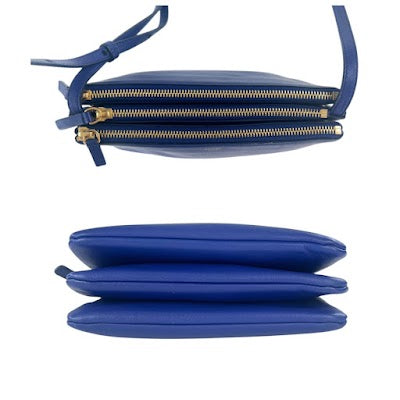 Celine Trio Leather Crossbody Bag