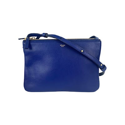 Celine Trio Leather Crossbody Bag
