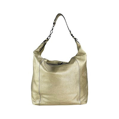 Bottega Veneta Metallic Leather Hobo Shoulder Bag