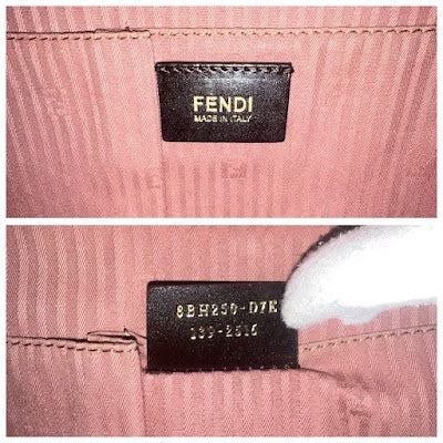 Fendi 2Jour Leather Two-Way Bag