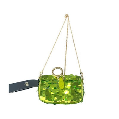 Fendi Nano Sequin Baguette Bag
