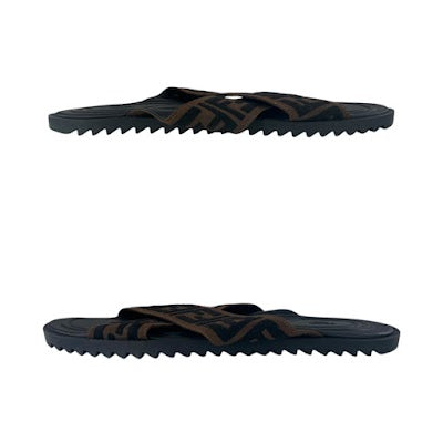 Fendi Zucca Slides