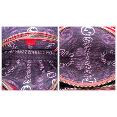 Gucci Leather Two-Way Bag