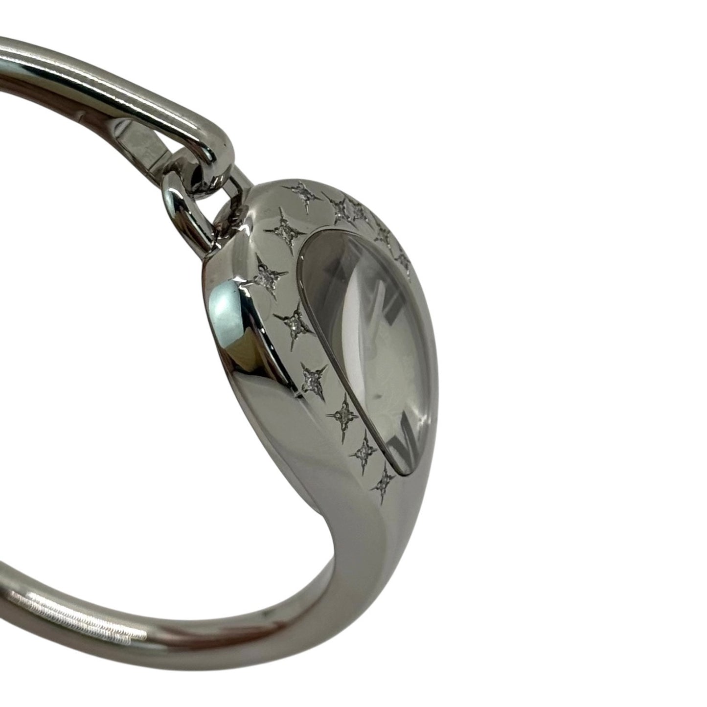 Gucci Horsebit Diamond Star Bangle Watch