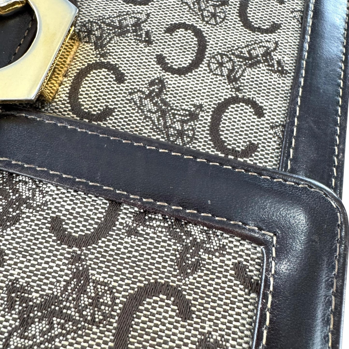 Celine Vintage Monogram Shoulder Bag