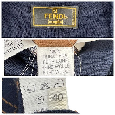 Fendi Wool Cardigan
