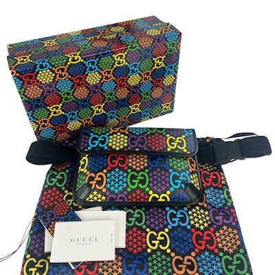 Gucci Monogram Psychedelic Belt Bag