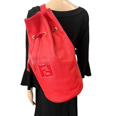 Fendi Vintage Leather Sling Bag