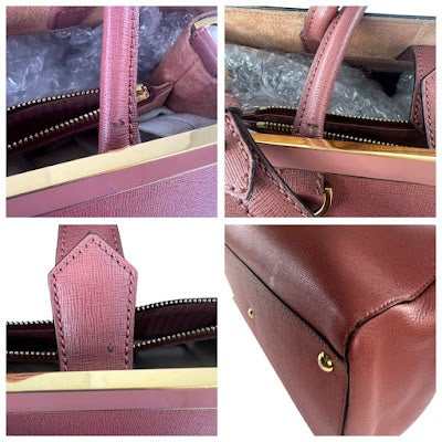 Fendi 2Jour Leather Two-Way Bag