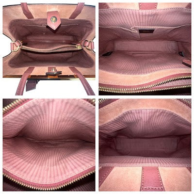 Fendi 2Jour Leather Two-Way Bag