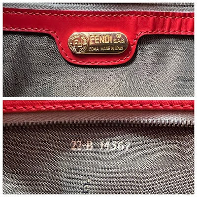 Fendi Vintage Leather Sling Bag