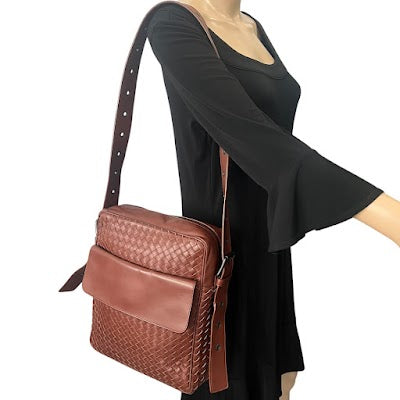 Bottega Veneta Intrecciato Messenger Bag