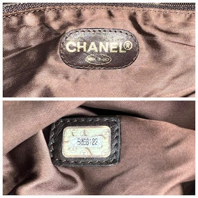 Chanel Lambskin Leather Tassel Tote Bag