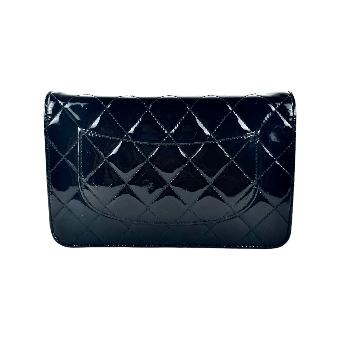 Chanel Wallet On Chain Patent Leather Crossbody Bag