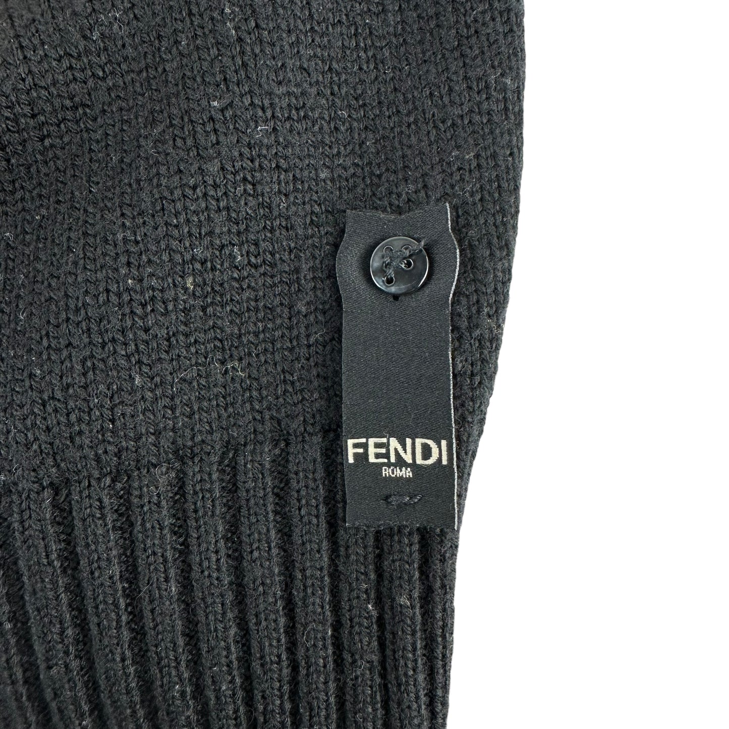 Fendi Maxi Logo Wool Sweater