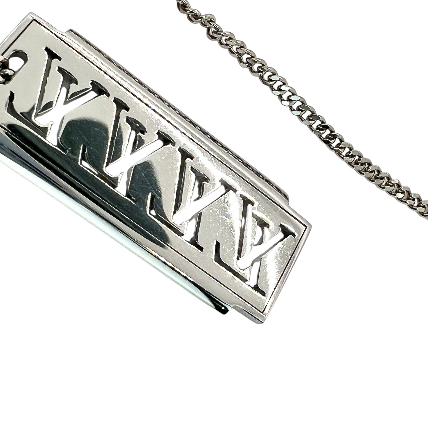 Louis Vuitton Monogram Plate Necklace