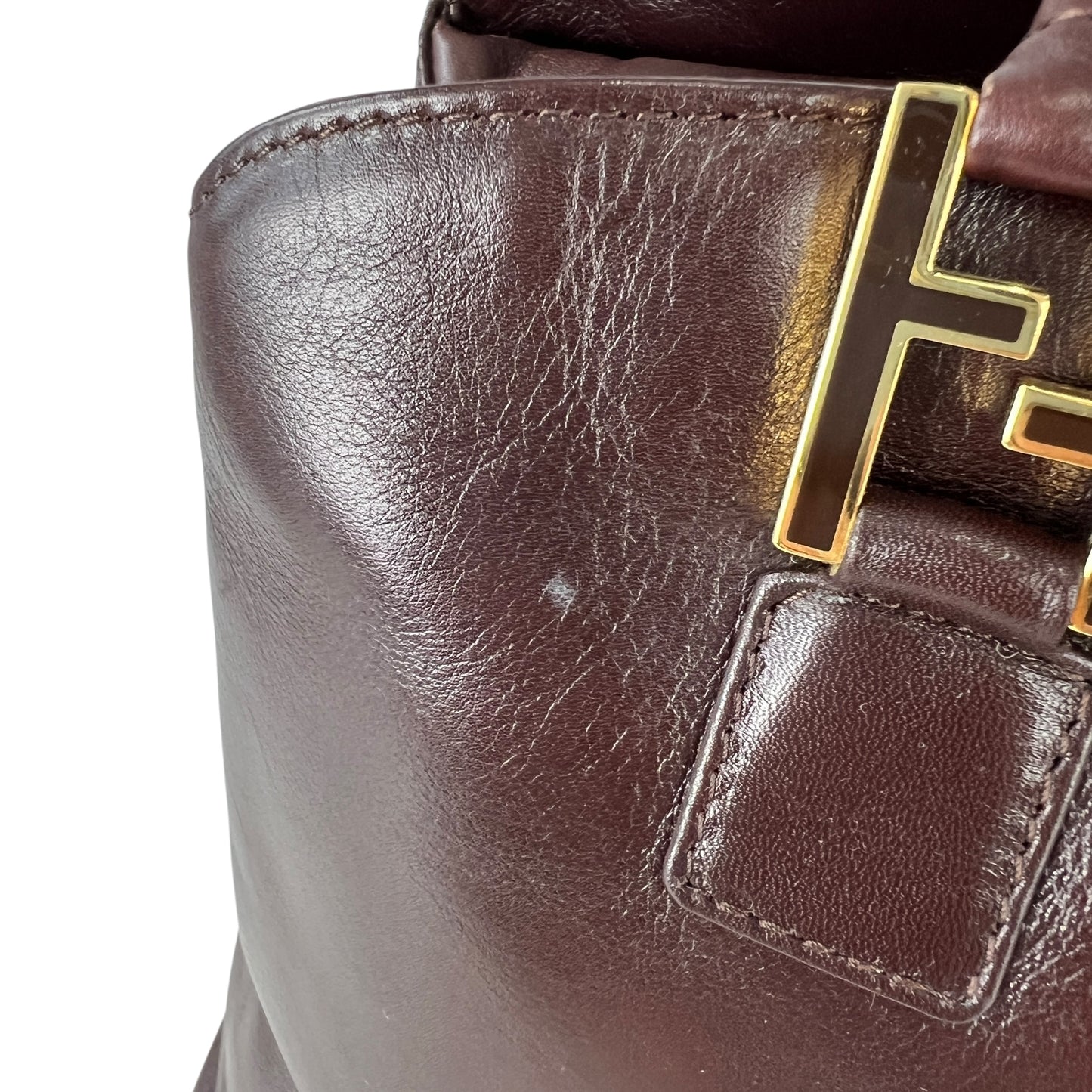 Fendi Vintage Leather Handbag
