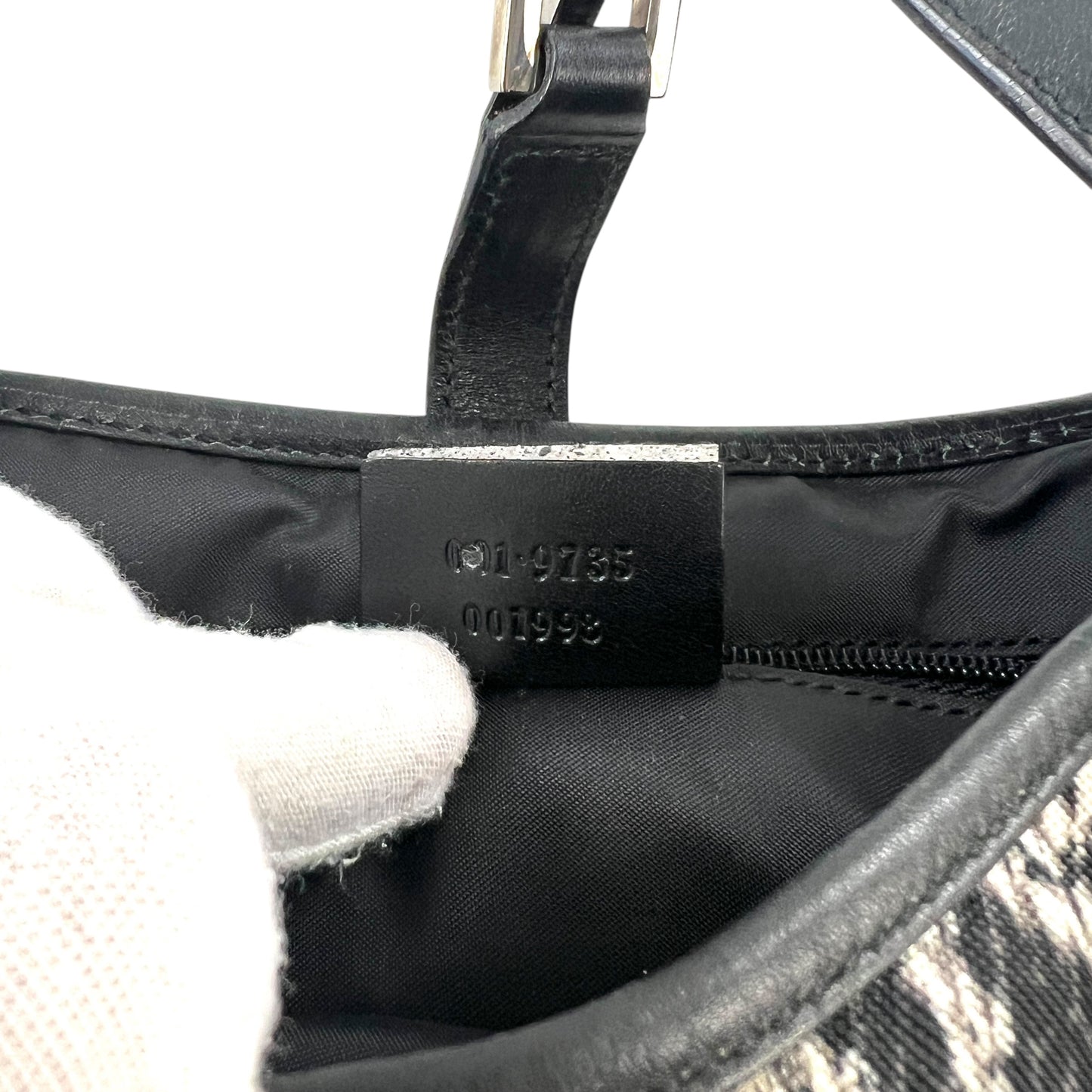 Gucci Python Print Jackie Handbag
