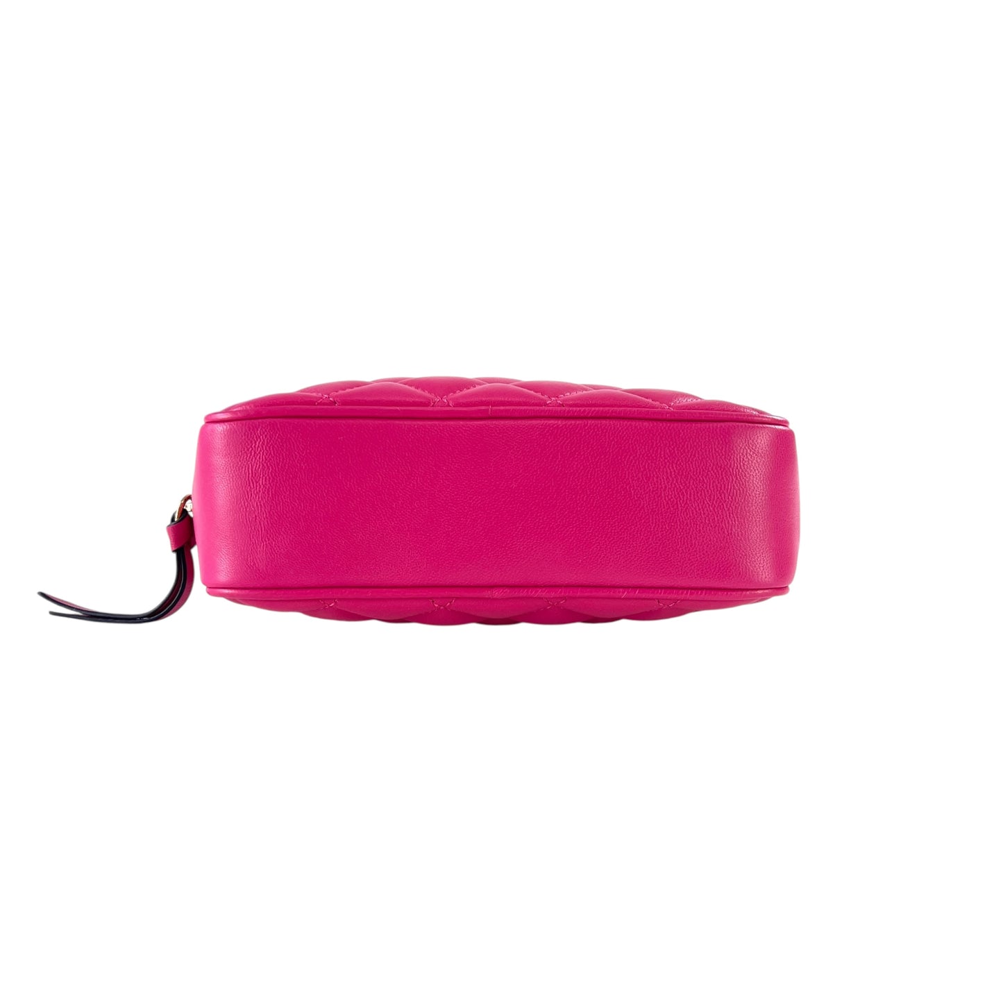 Versace Medusa Pink Quilted Chain Crossbody Bag