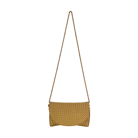 Bottega Veneta Satin Intrecciato Satin Crossbody Bag