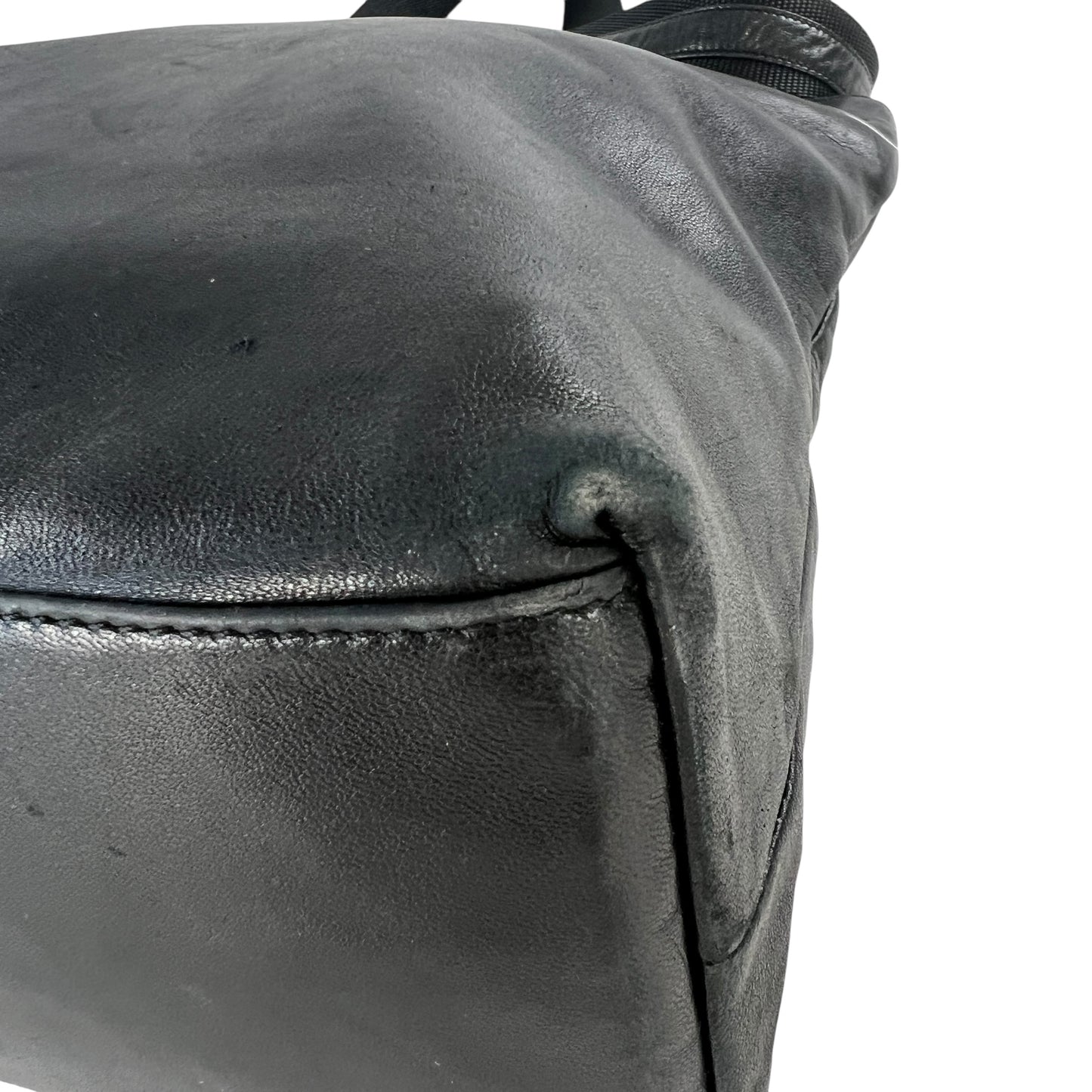 Prada Lambskin Leather Shoulder Bag