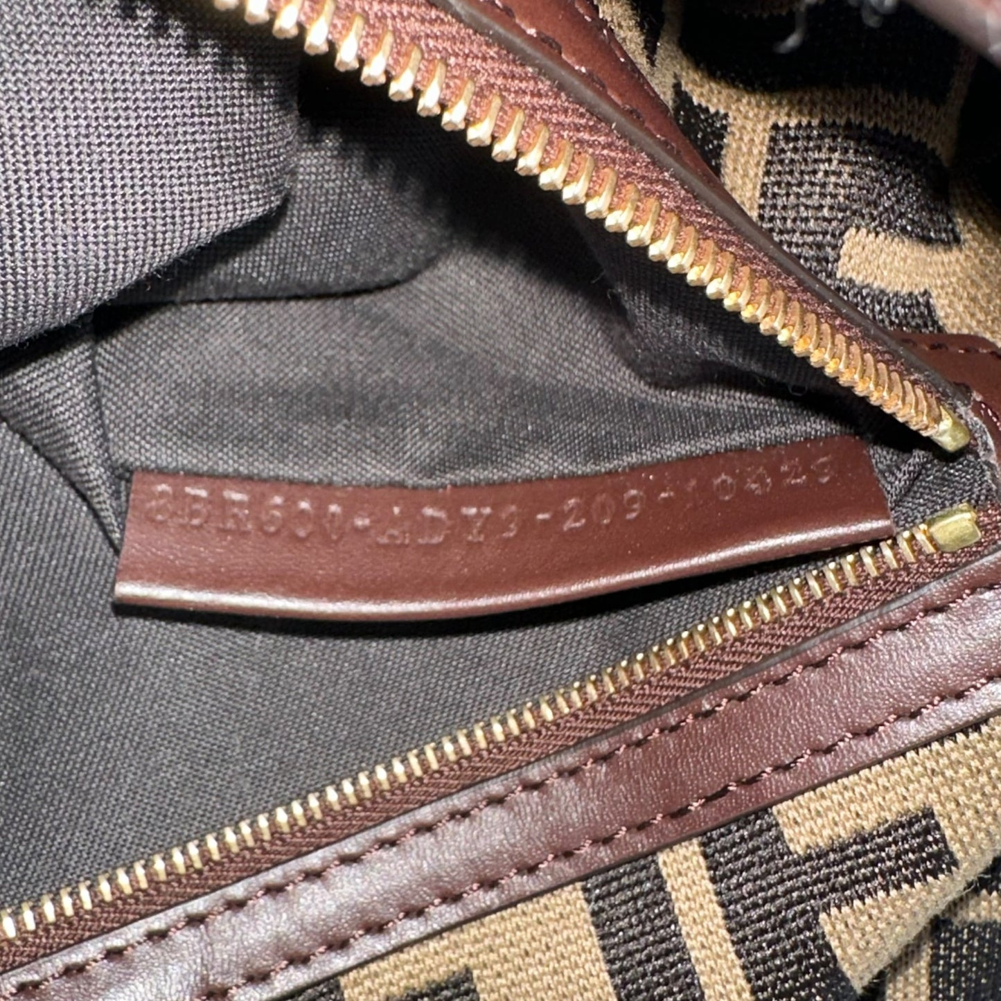 Fendi Knit Fringe Baguette 2-Way Bag