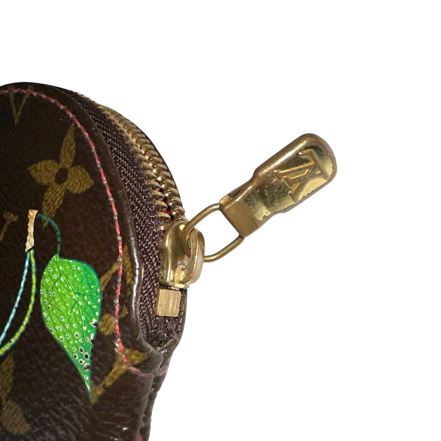 Louis Vuitton Cherry Monogram Round Coin Pouch