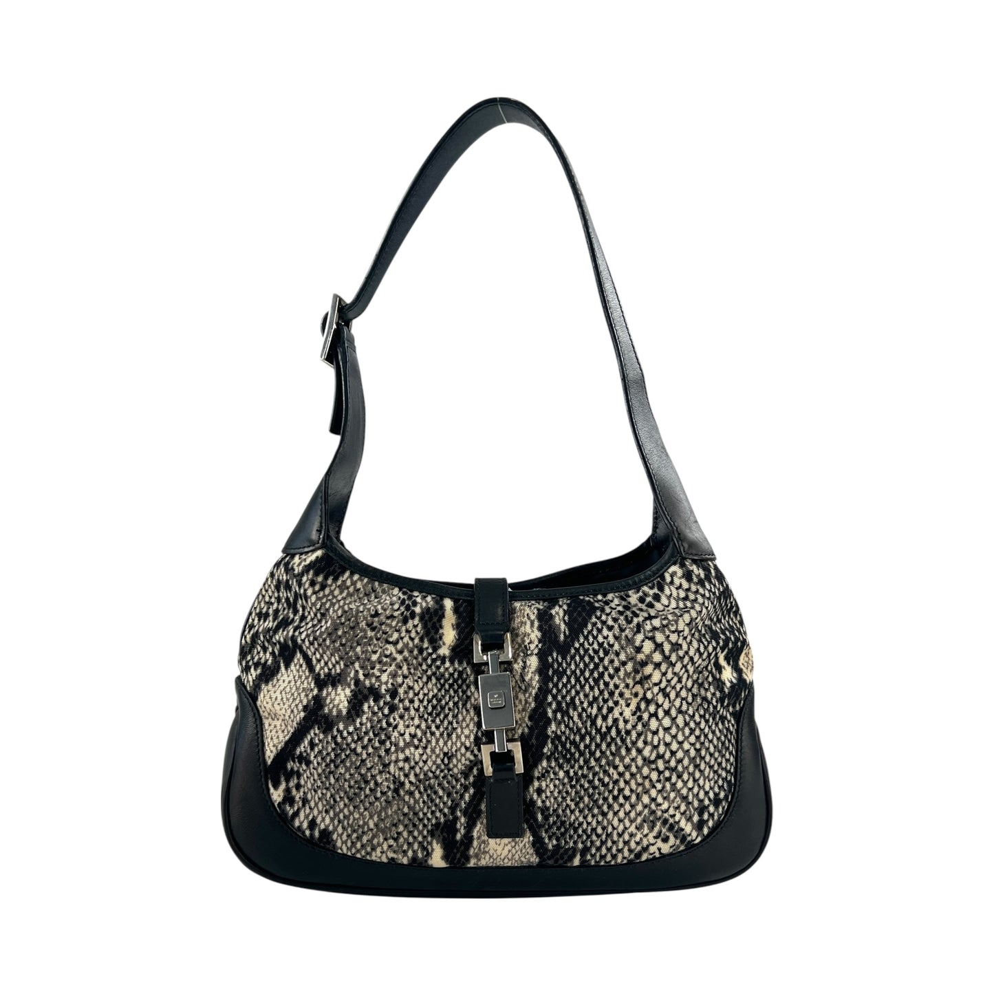 Gucci Python Print Jackie Handbag