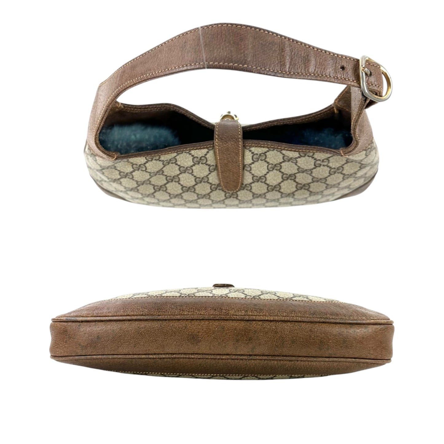 Gucci Vintage Monogram Jackie Shoulder Bag