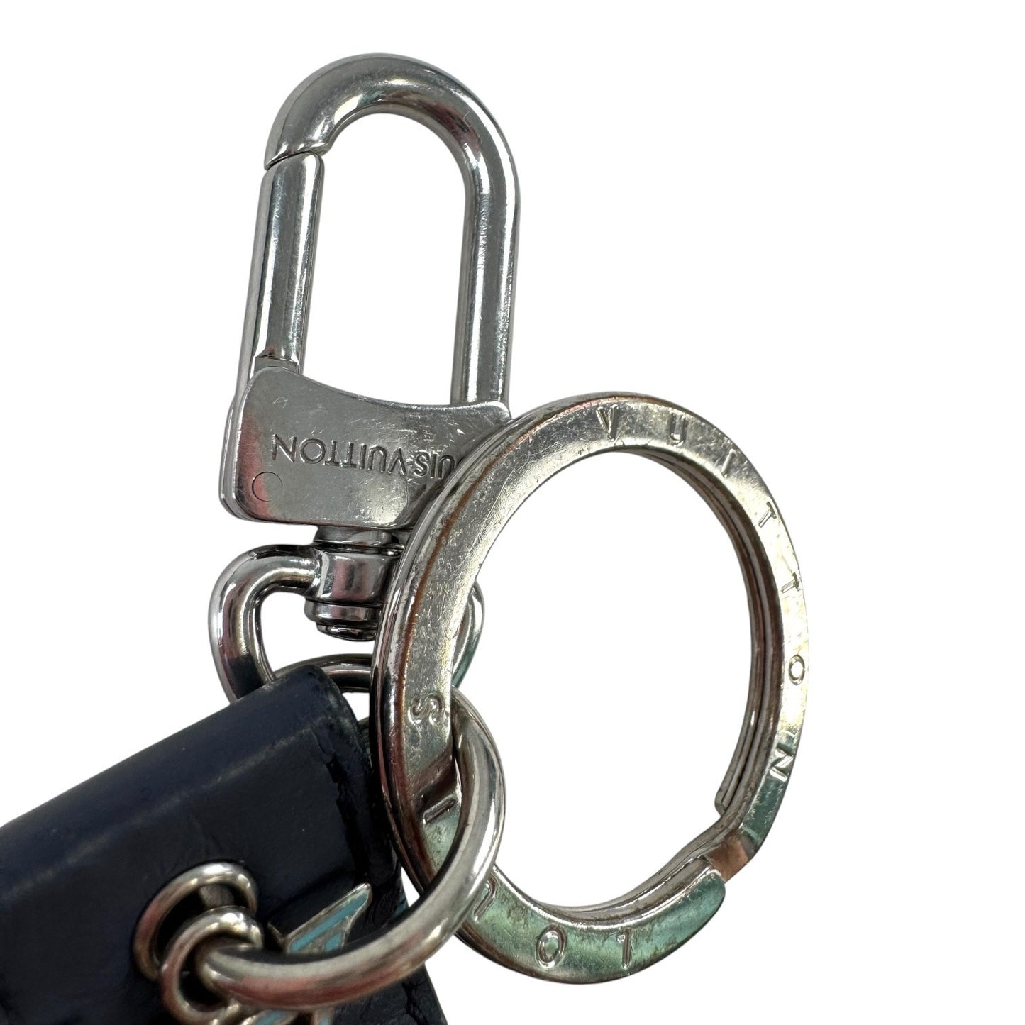 Louis Vuitton Shadow Monogram Dragonne Keychain