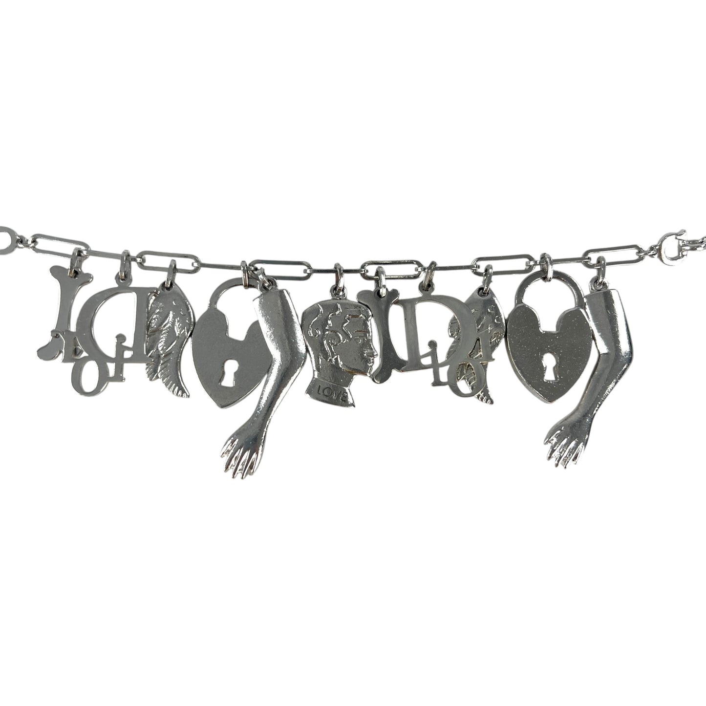 Dior Vintage Galliano Charm Bracelet