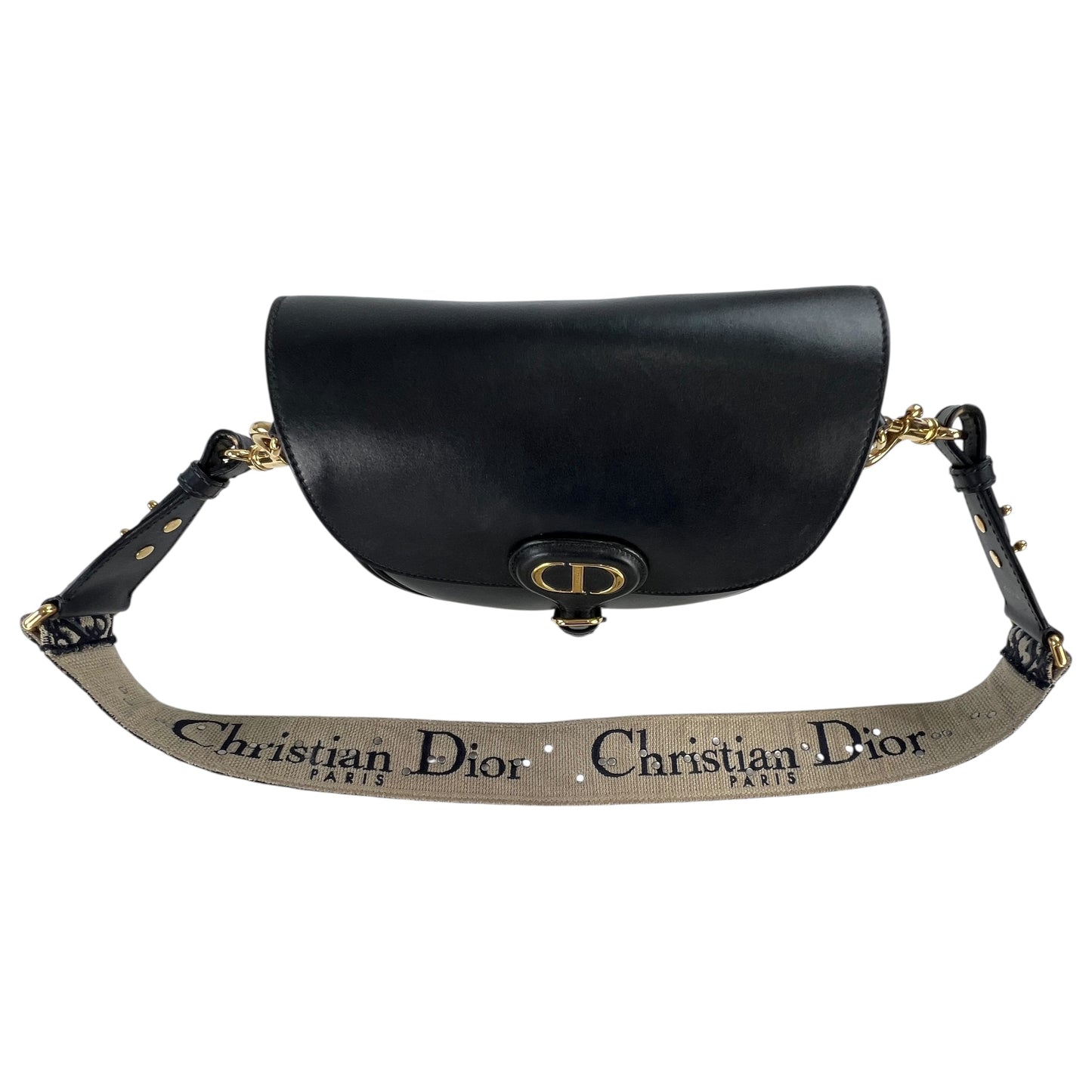 Dior Leather Crossbody Satchel