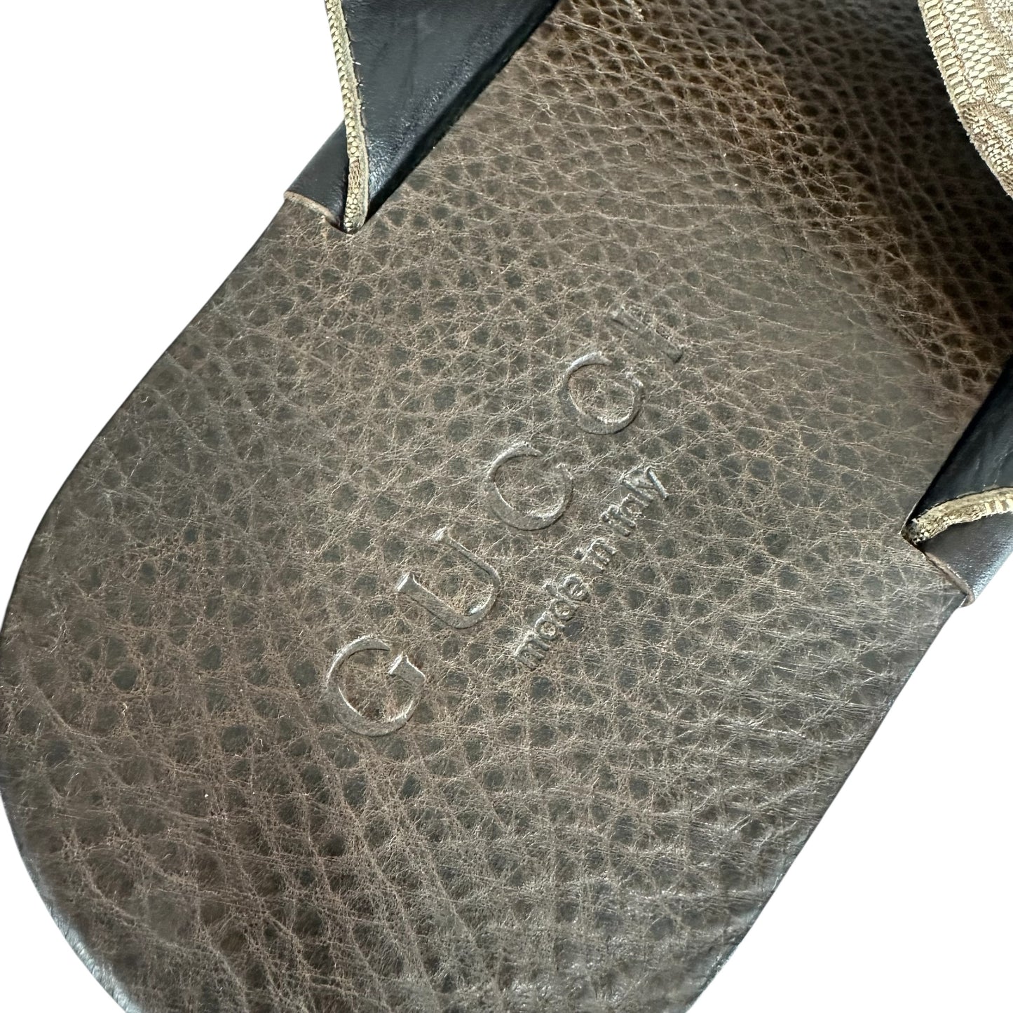 Gucci Monogram Slides