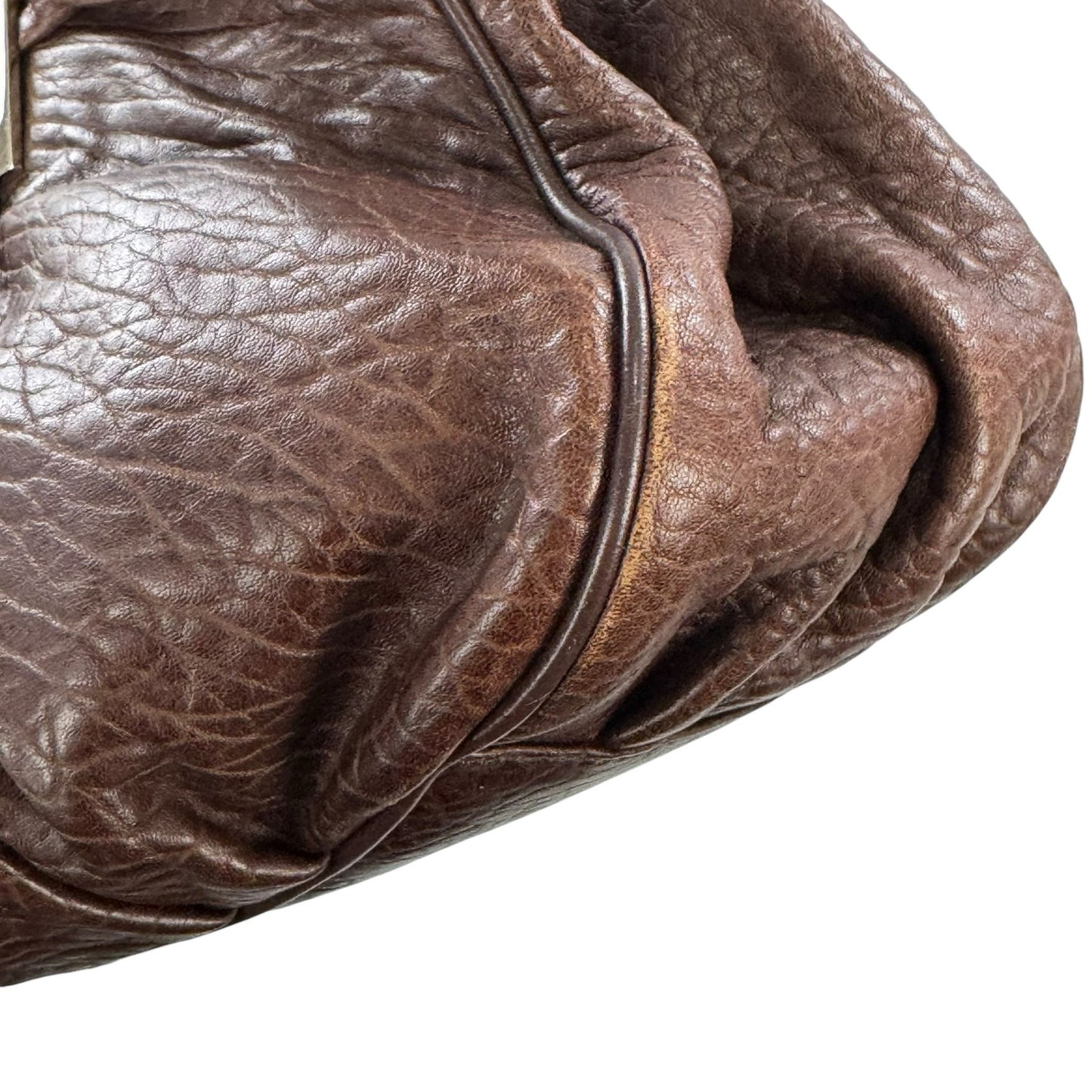 Fendi Mia Leather Shoulder Bag