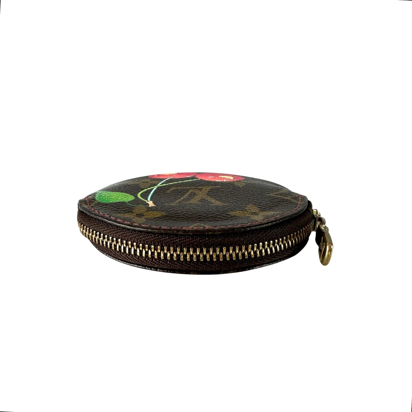 Louis Vuitton Cherry Monogram Round Coin Pouch