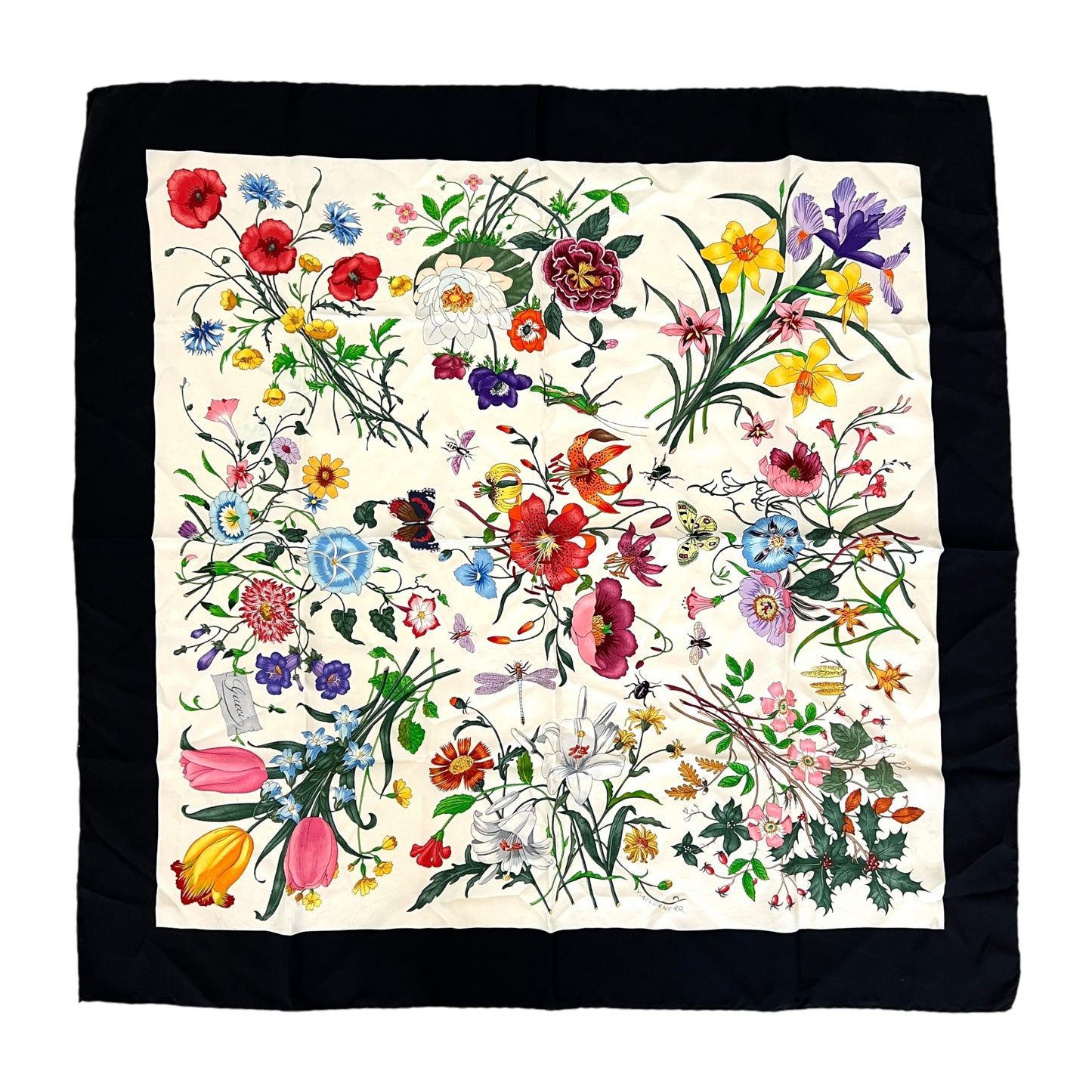 Gucci Flora Silk Scarf