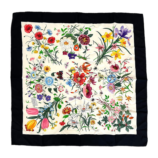 Gucci Flora Silk Scarf
