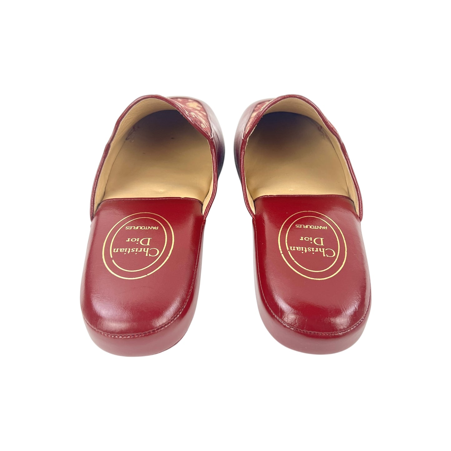Dior Vintage Trotter Slippers